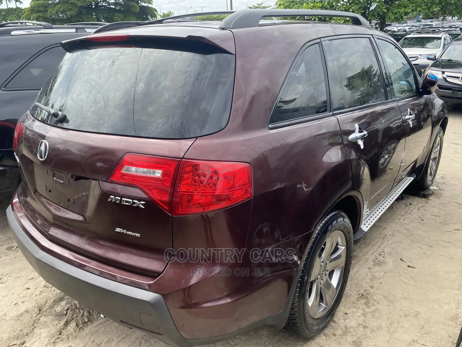 Acura MDX 2008 Red