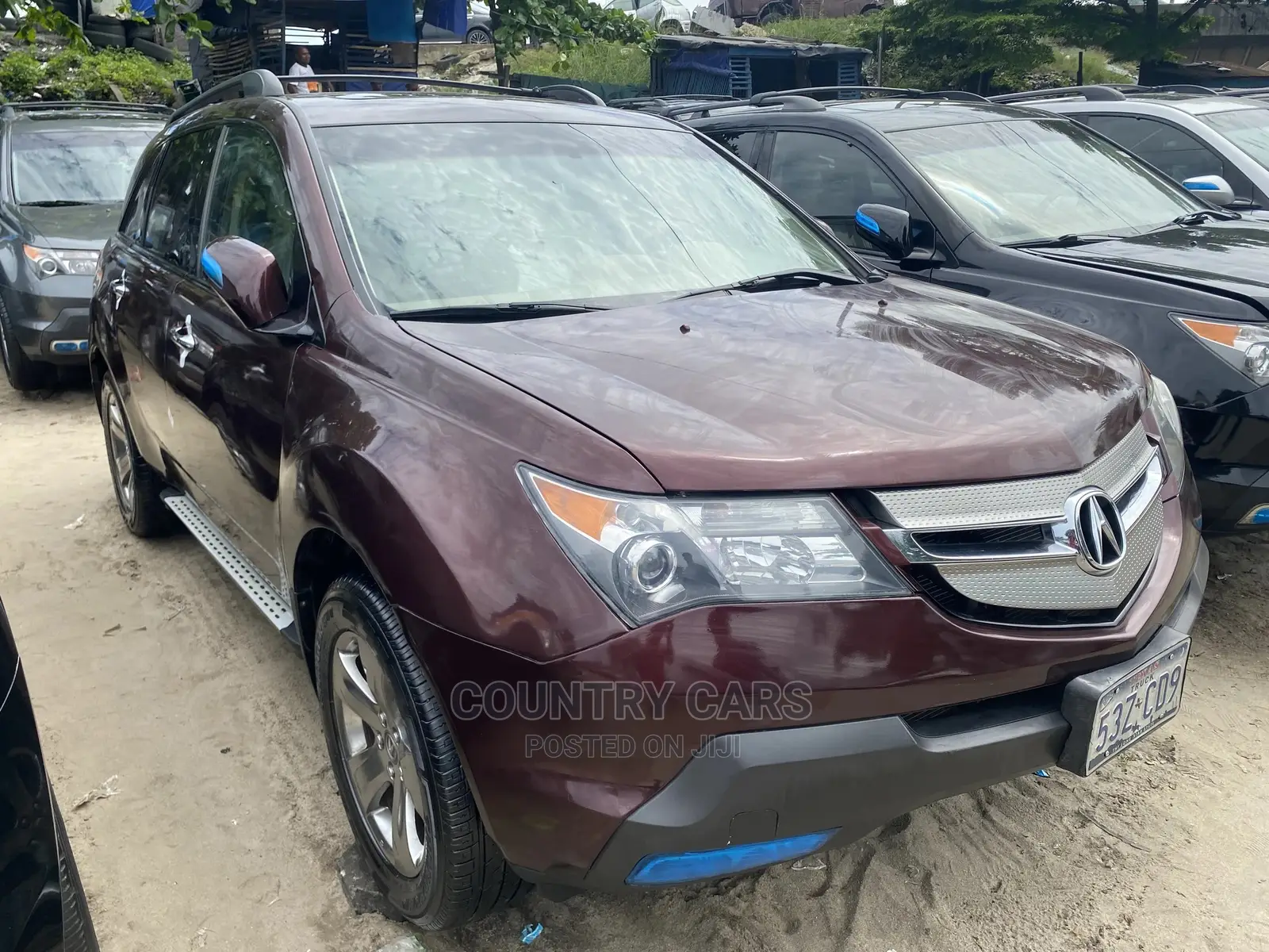 Acura MDX 2008 Red