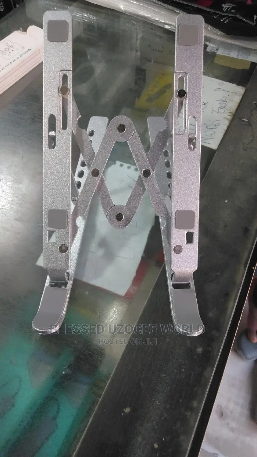 Portable Aluminium Laptop Stand, Foldable Adjustable