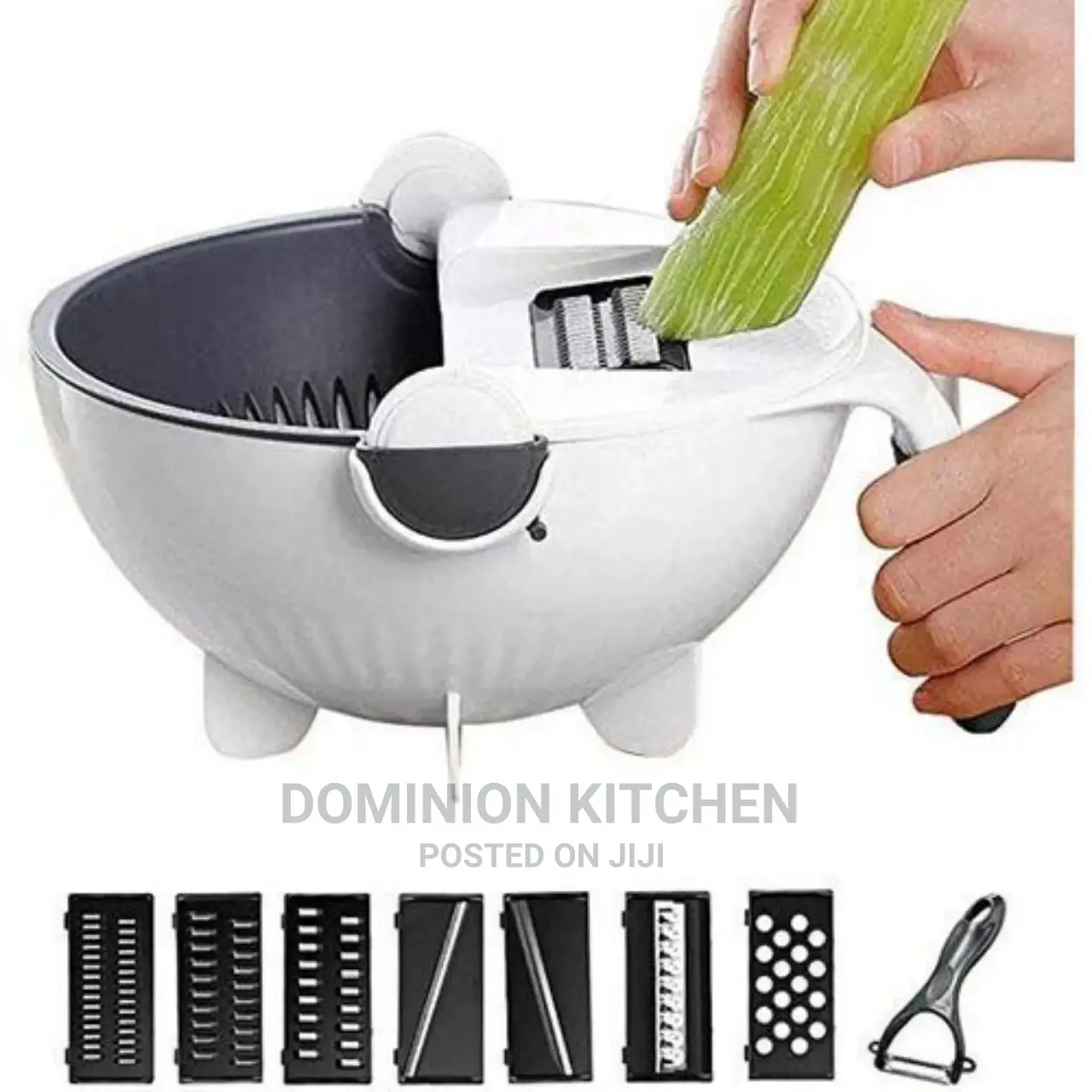 Multi Function 9in 1 Vegetable Cutter/Chopper/Slicer Drain