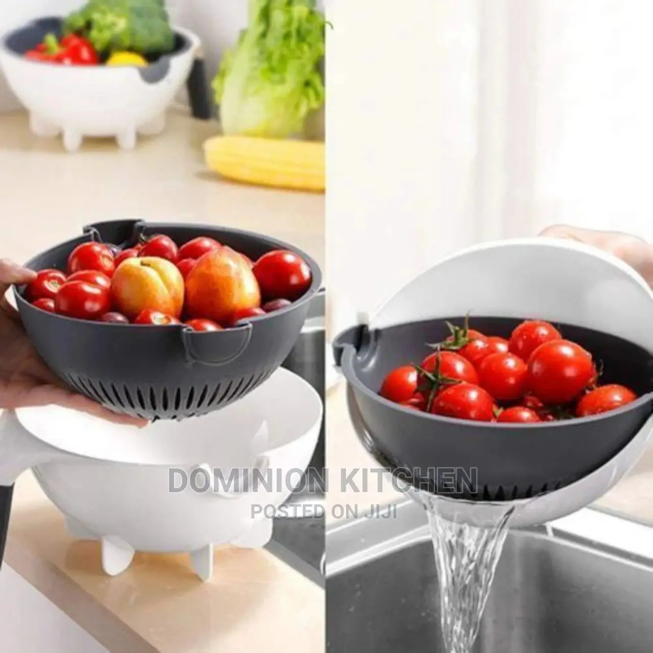Multi Function 9in 1 Vegetable Cutter/Chopper/Slicer Drain
