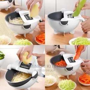Multi Function 9in 1 Vegetable Cutter/Chopper/Slicer Drain