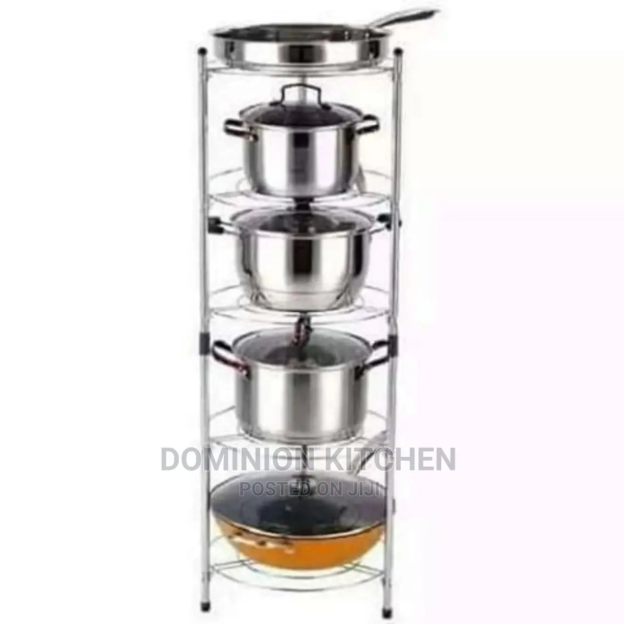 Storage Pot Rack 5 Layer