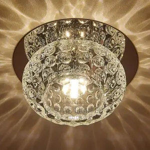 Modern LED Chandelier Mounted Gallery Warm Ceiling Light