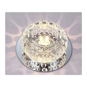 Modern LED Chandelier Mounted Gallery Warm Ceiling Light
