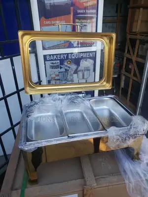 Gold Square 9 Liters Chaffing Dishe