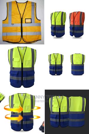 Sfvest High Visibility Reflective Safety Work Vest Security - Mckenny ...