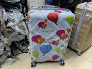 Medium Size Balloon Design Plastic Traveling Luggage