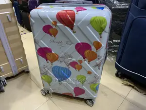 Medium Size Balloon Design Plastic Traveling Luggage