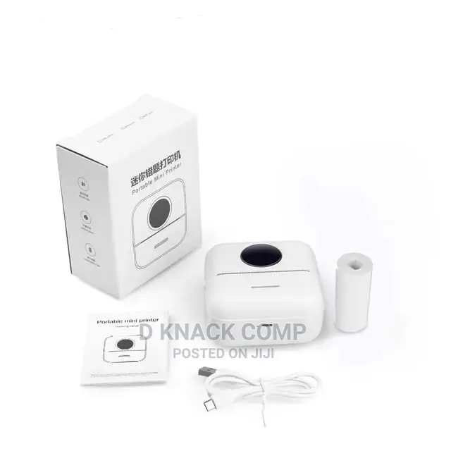 Mini Thermal Printer Wireless Photo Label Printer 58mm