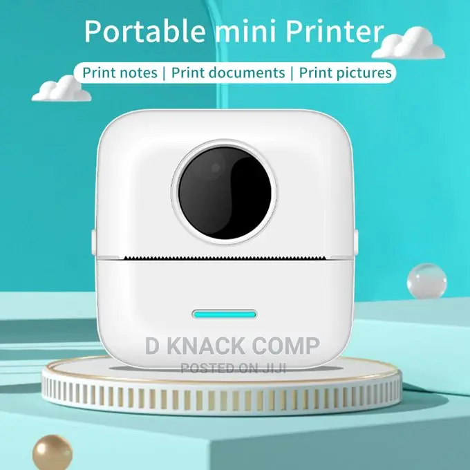 Mini Thermal Printer Wireless Photo Label Printer 58mm