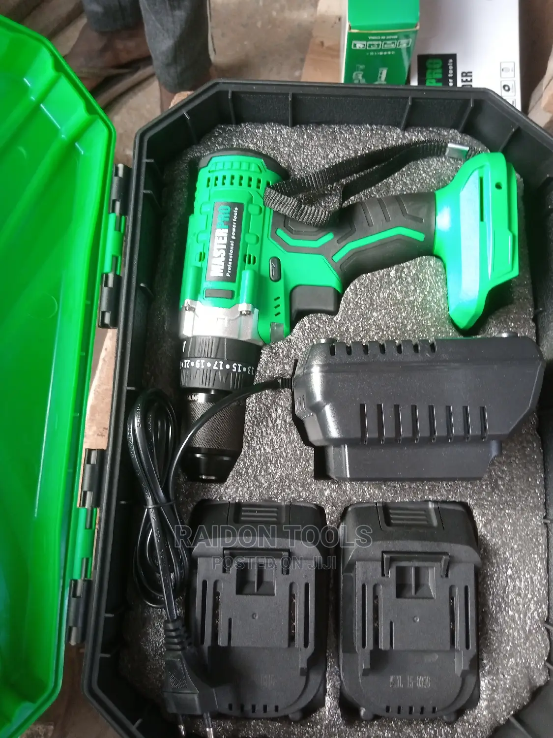 MASTER PRO Cordless Drill Machine 24V, Iron Head