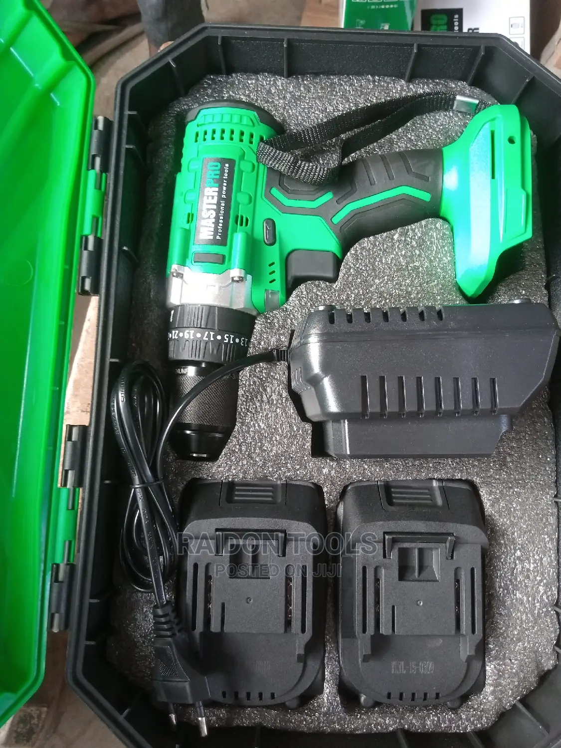 MASTER PRO Cordless Drill Machine 24V, Iron Head