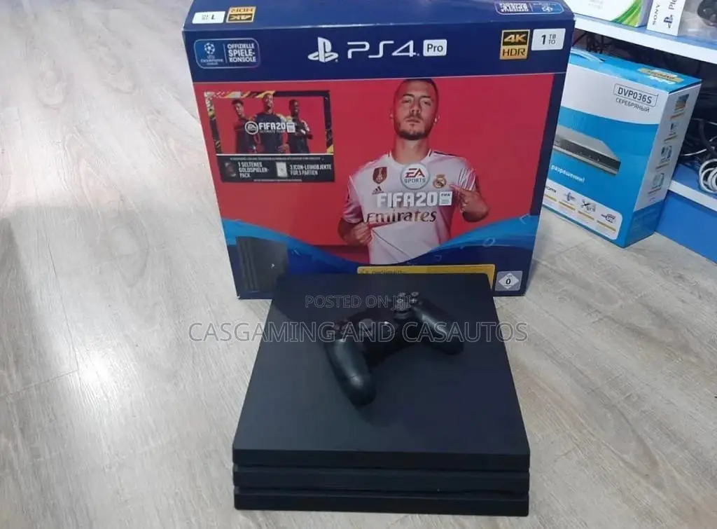 Playstation 4 Pro With Installed Games