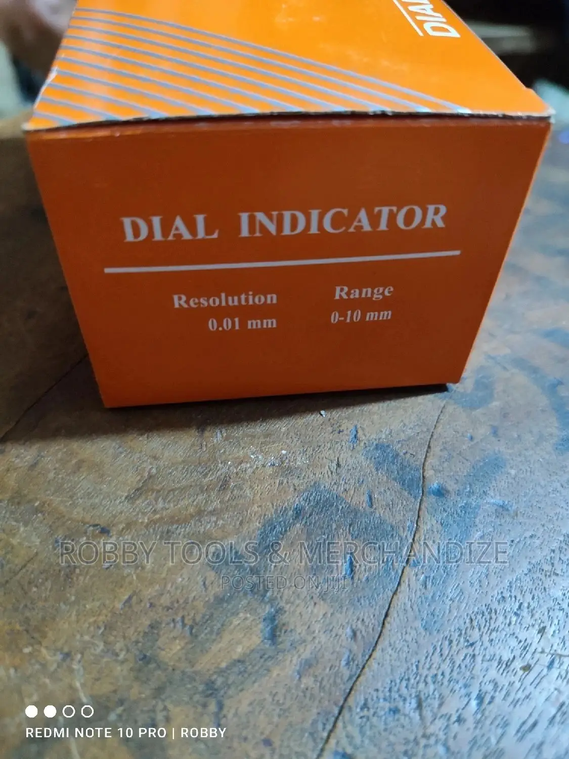 Manual Dial Indicator Gauge 0-10mm Range