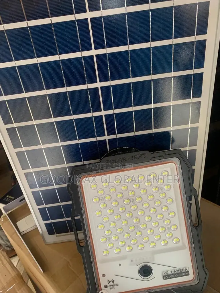 Solar Security Camera Light