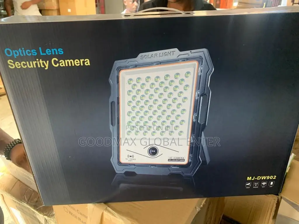 Solar Security Camera Light