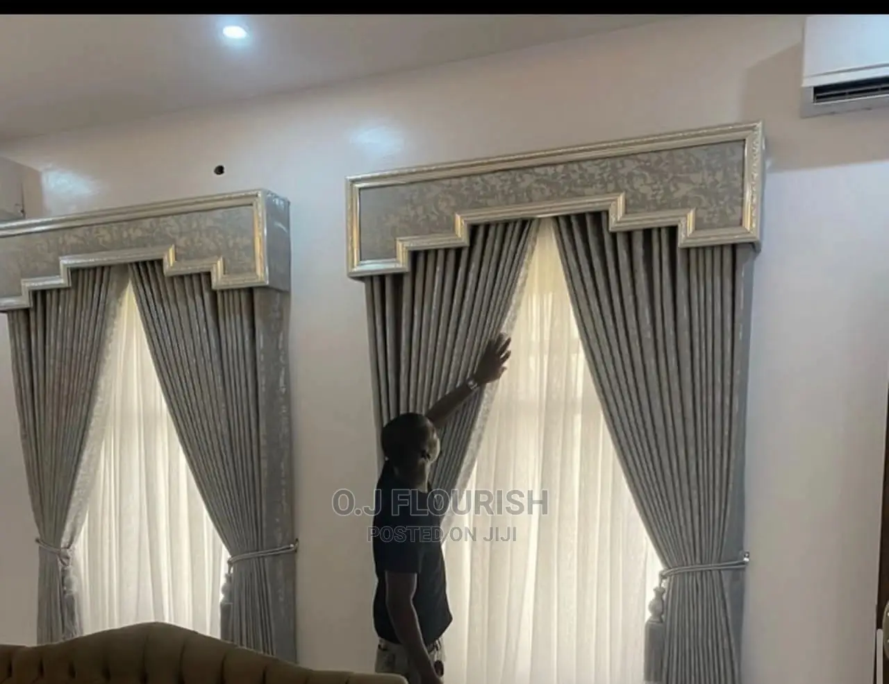 Royal Dark Ash Curtains