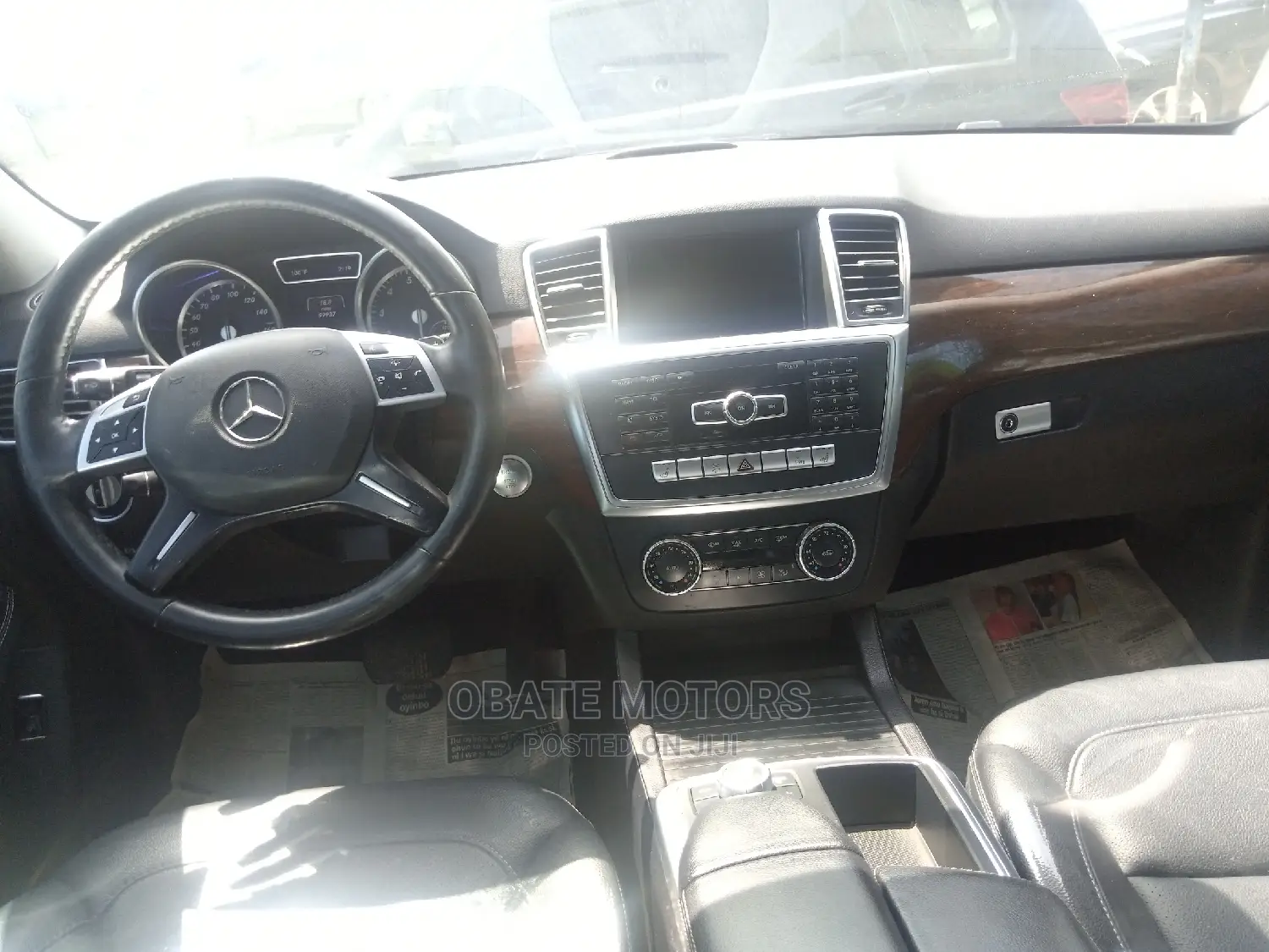 Mercedes-Benz M Class 2014 Silver