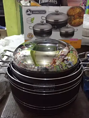 6pcs Non- Stick Pot