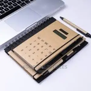 Note Pad With Inbuilt Solar Calculator