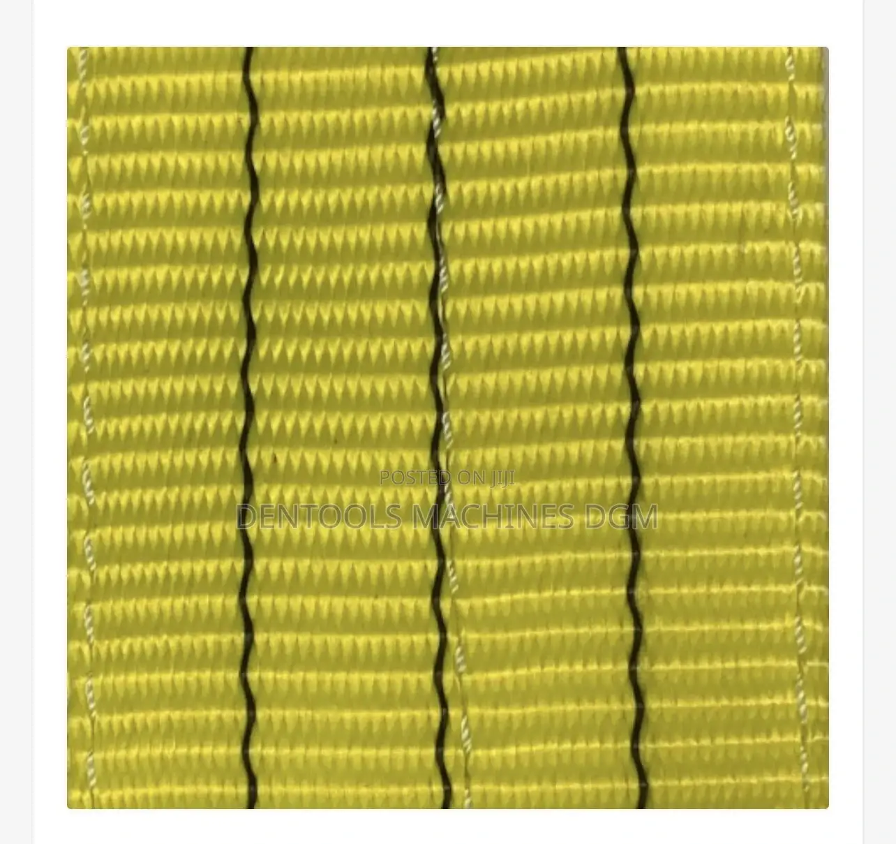 3 Ton Flat Polyester Woven Webbing Lifting Sling Belt DGM