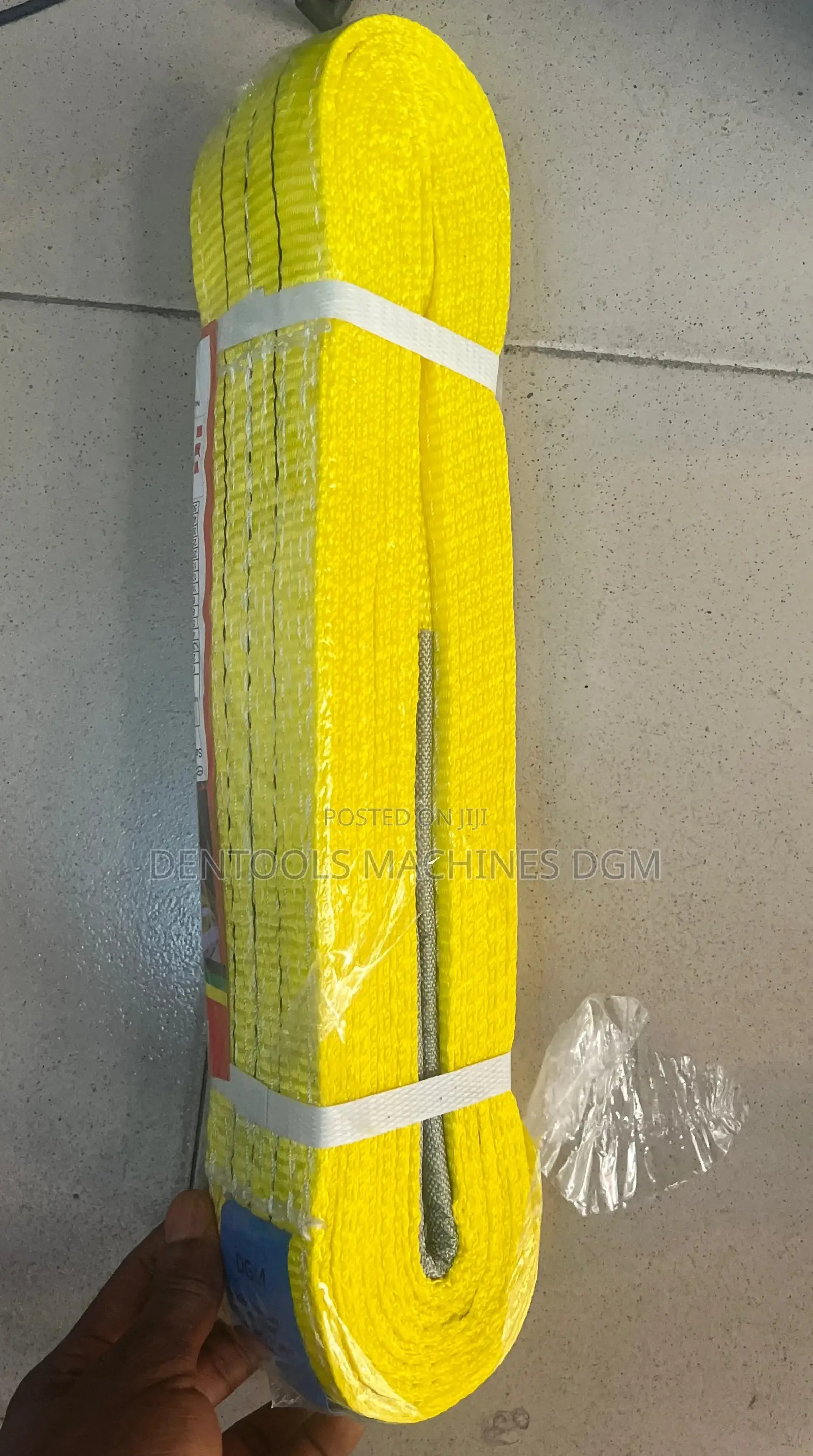 3 Ton Flat Polyester Woven Webbing Lifting Sling Belt DGM
