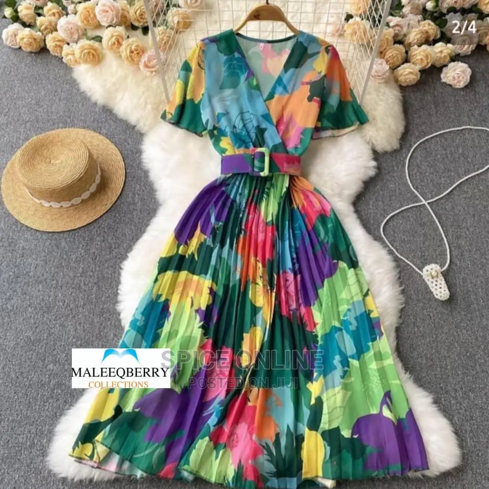 Vvip: Wrap Pleat Gown