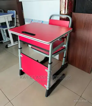 Set Of Student Table And Chairs