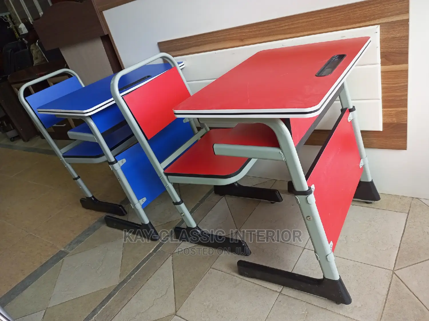 Set Of Student Table And Chairs