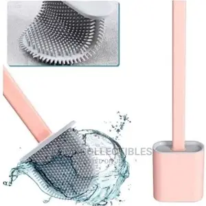 Bendable Silicon Toilet Brush
