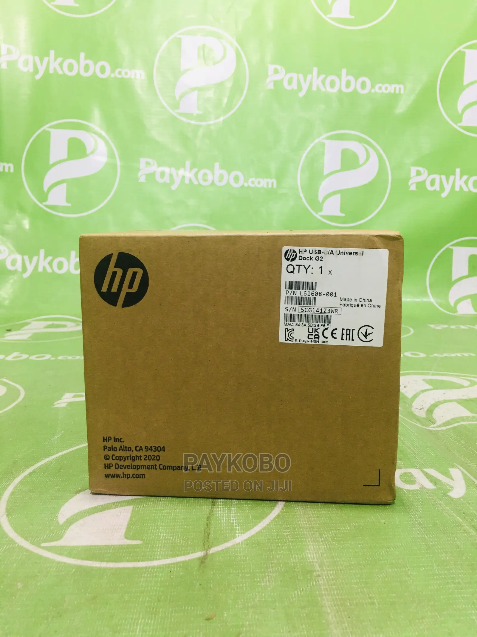 HP Usb-C/A Universal Dock G2