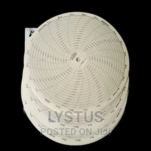 Fx-898689 Foxboro Circular Chart, 24-Hour, 0-1500 Range