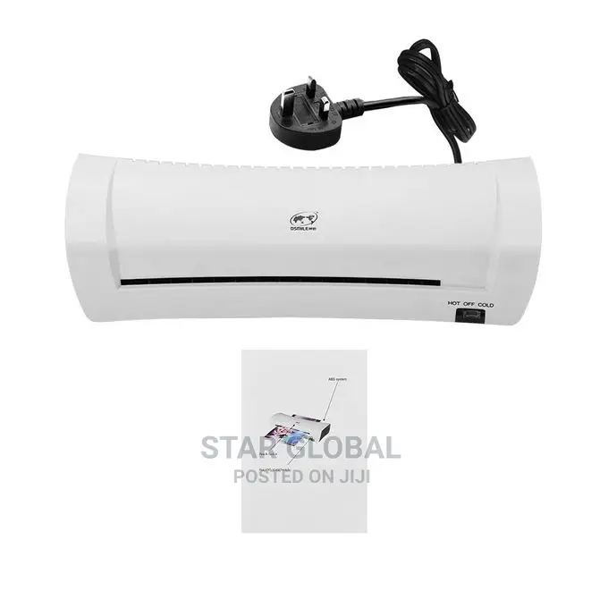 Hot and Cold Laminating Machine Two Rollers for Documents