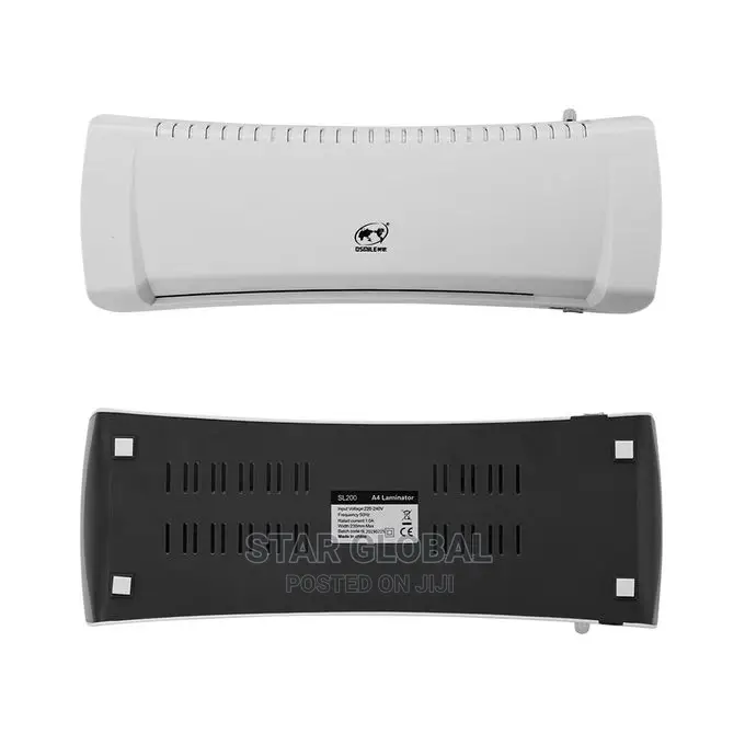 Hot and Cold Laminating Machine Two Rollers for Documents