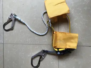 Fujii Denko Fall Prevention Safety Belt With Twin Lanyards