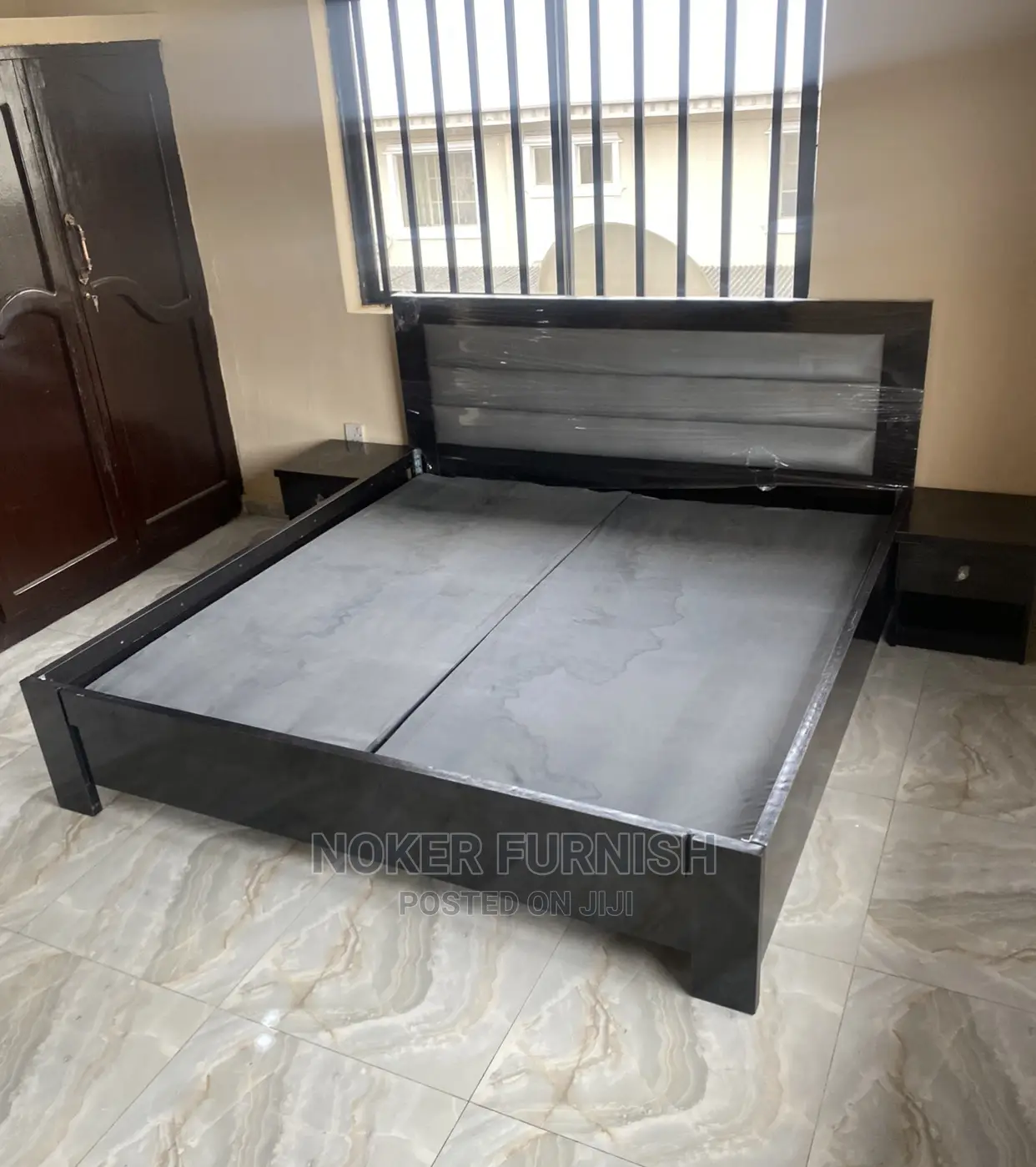 Available Bed Frame 6 X 6 Size With 2 Bedside