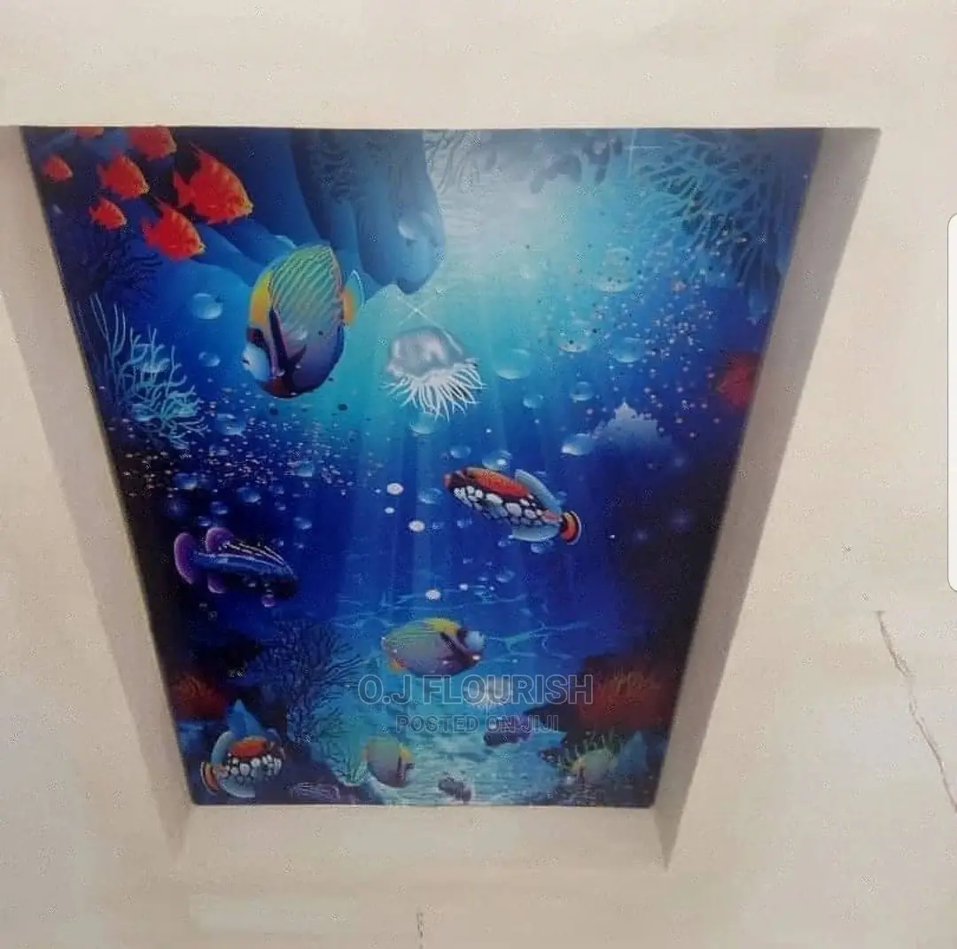 Nice 3D Stretch Ceiling Designs