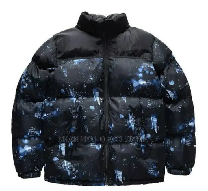 Shiny Winter Coat Men Puffer Down Jacket USA STANDARD