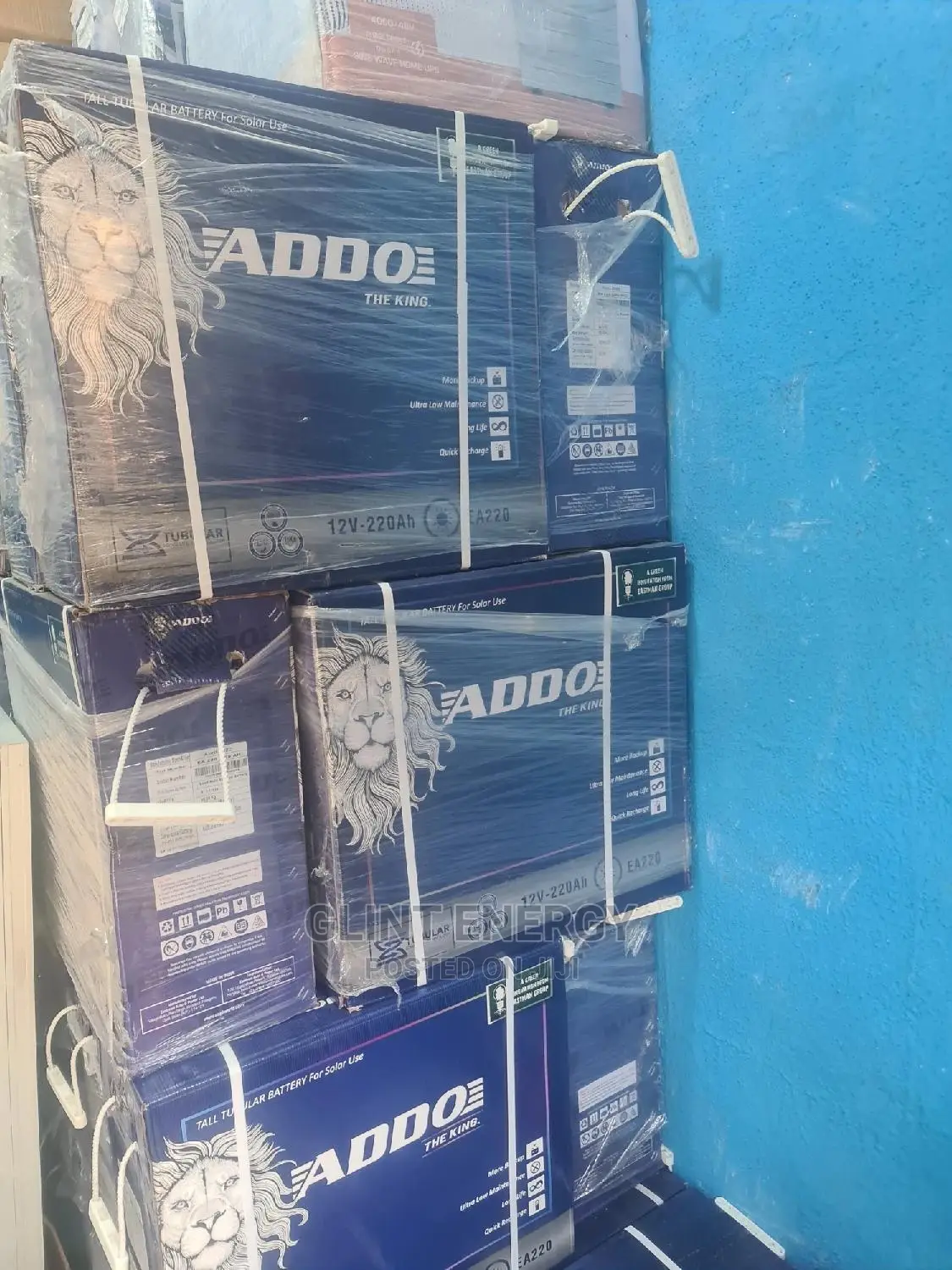 220ah 12v Addo Battery