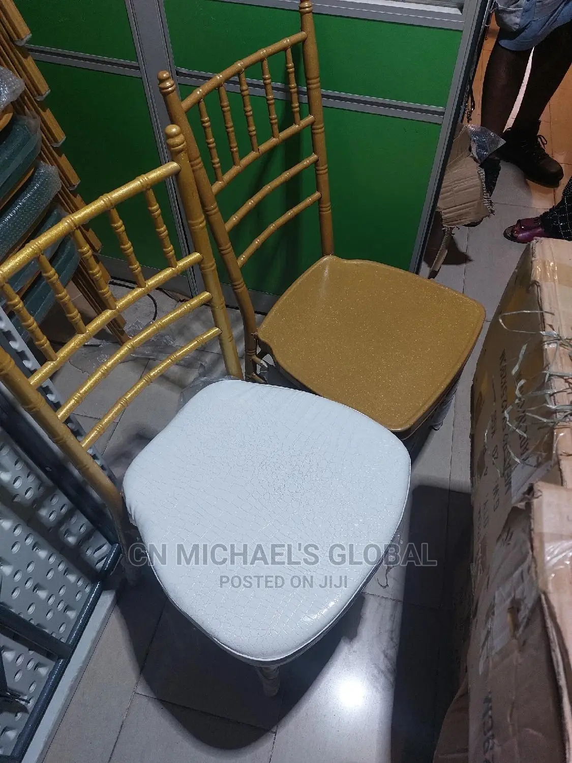 Gold Bambo Chair
