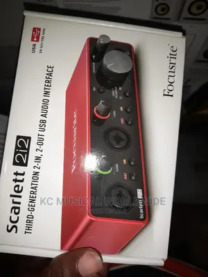 Photo - Sound Scarlet 2i2 Focusrite