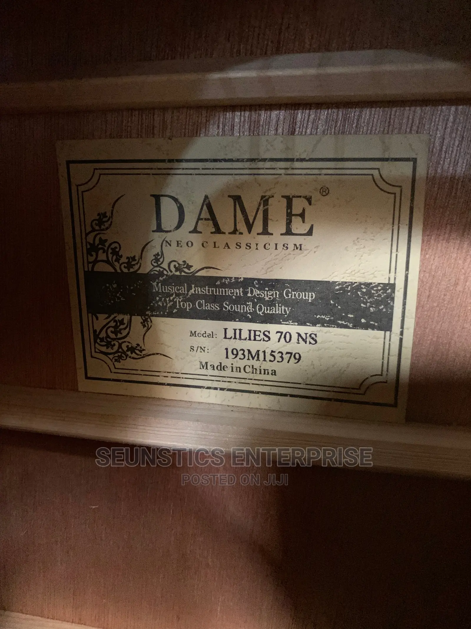 Original Dame Acoustic Guitar