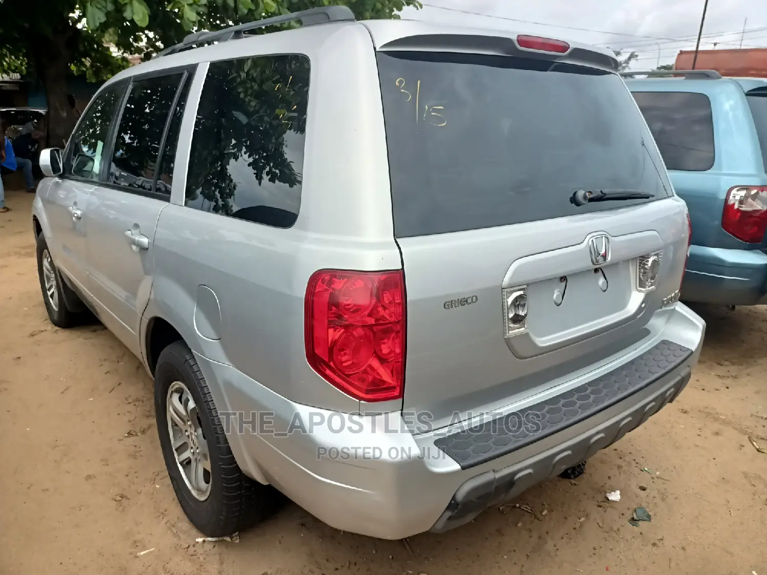 Honda Pilot EX 4x4 (3.5L 6cyl 5A) 2005 Silver