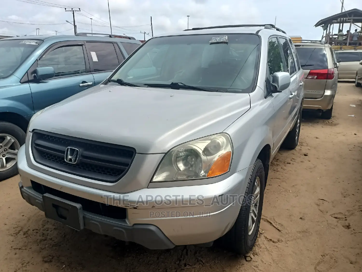 Honda Pilot EX 4x4 (3.5L 6cyl 5A) 2005 Silver