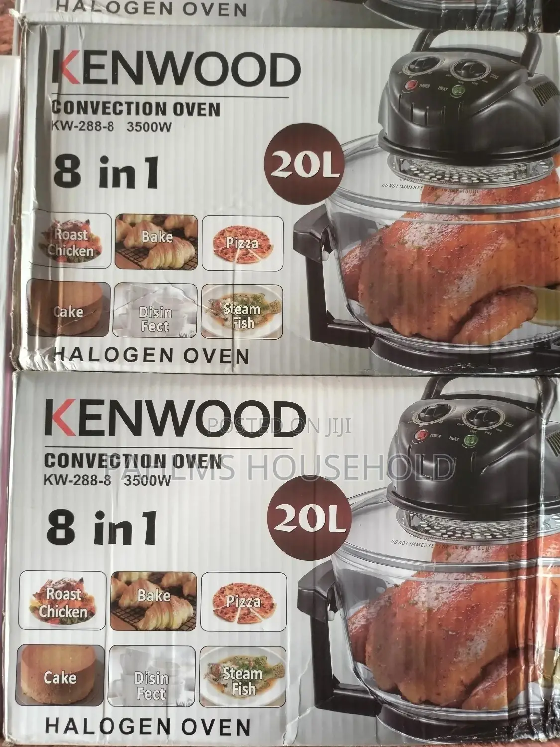 Kenwood 20liters 8in1 Halogen Oven
