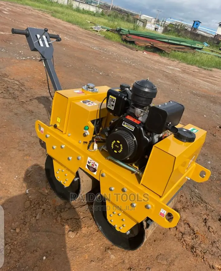 Double Drum Hand Roller Compactor, German Tech