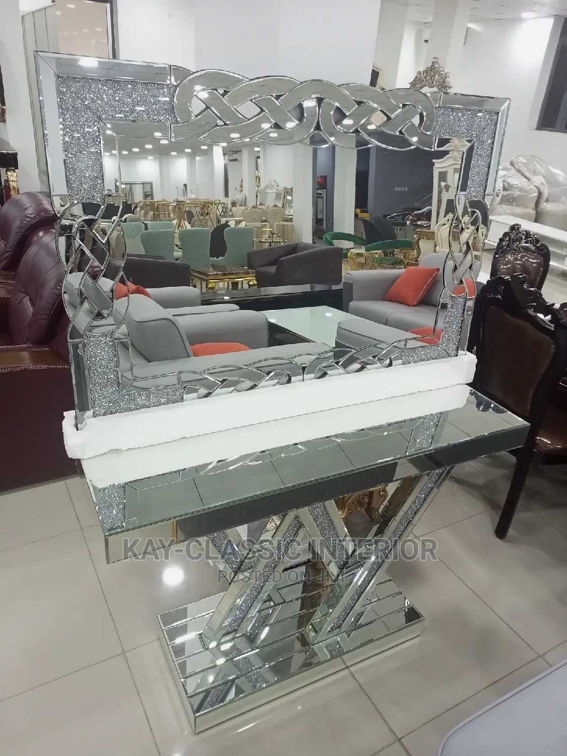 Turkish Royal Console/ Dressing Mirror