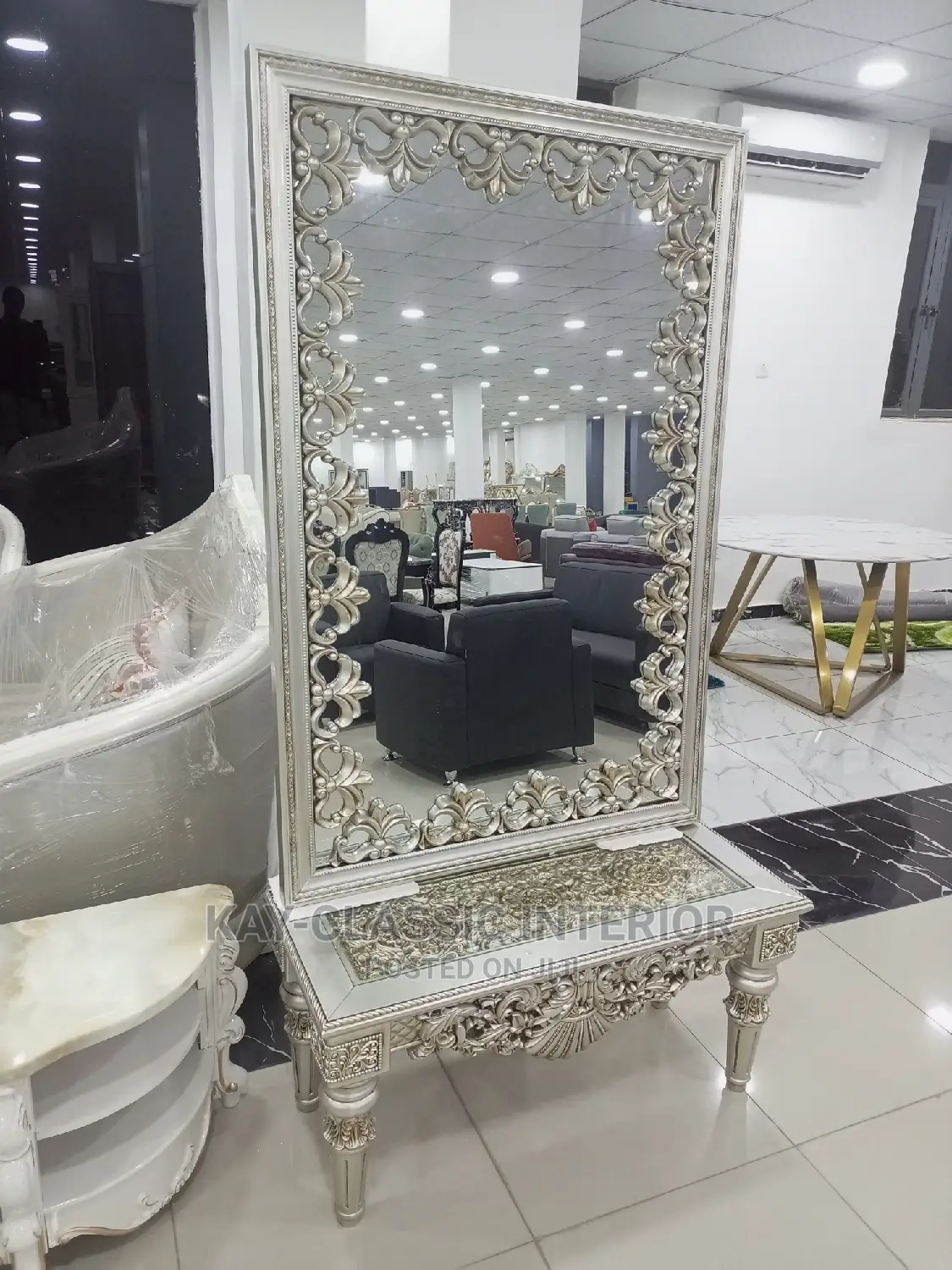 Turkish Royal Console/ Dressing Mirror
