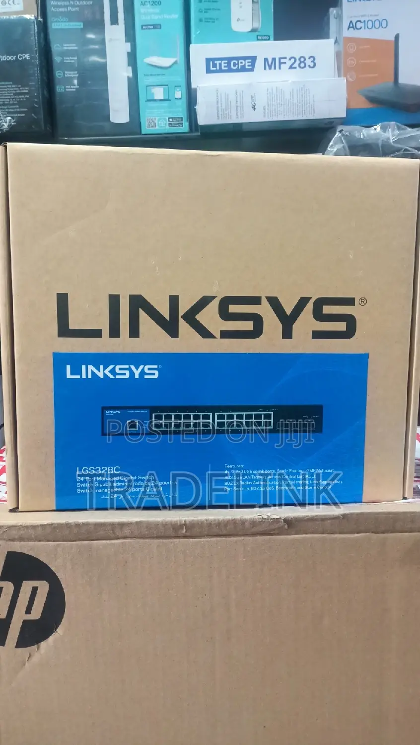 Linksys Lgs328c Gigabit Ethernet Switch